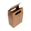 customized pp handle craft shopper small and own logo paper bag with window